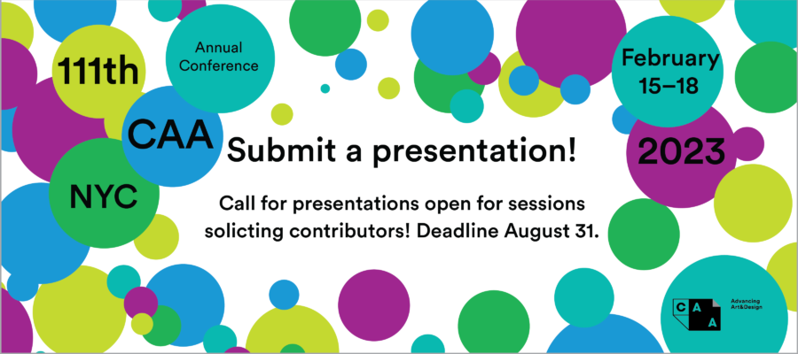 Call for Papers for CAA Conference – Aug 2022